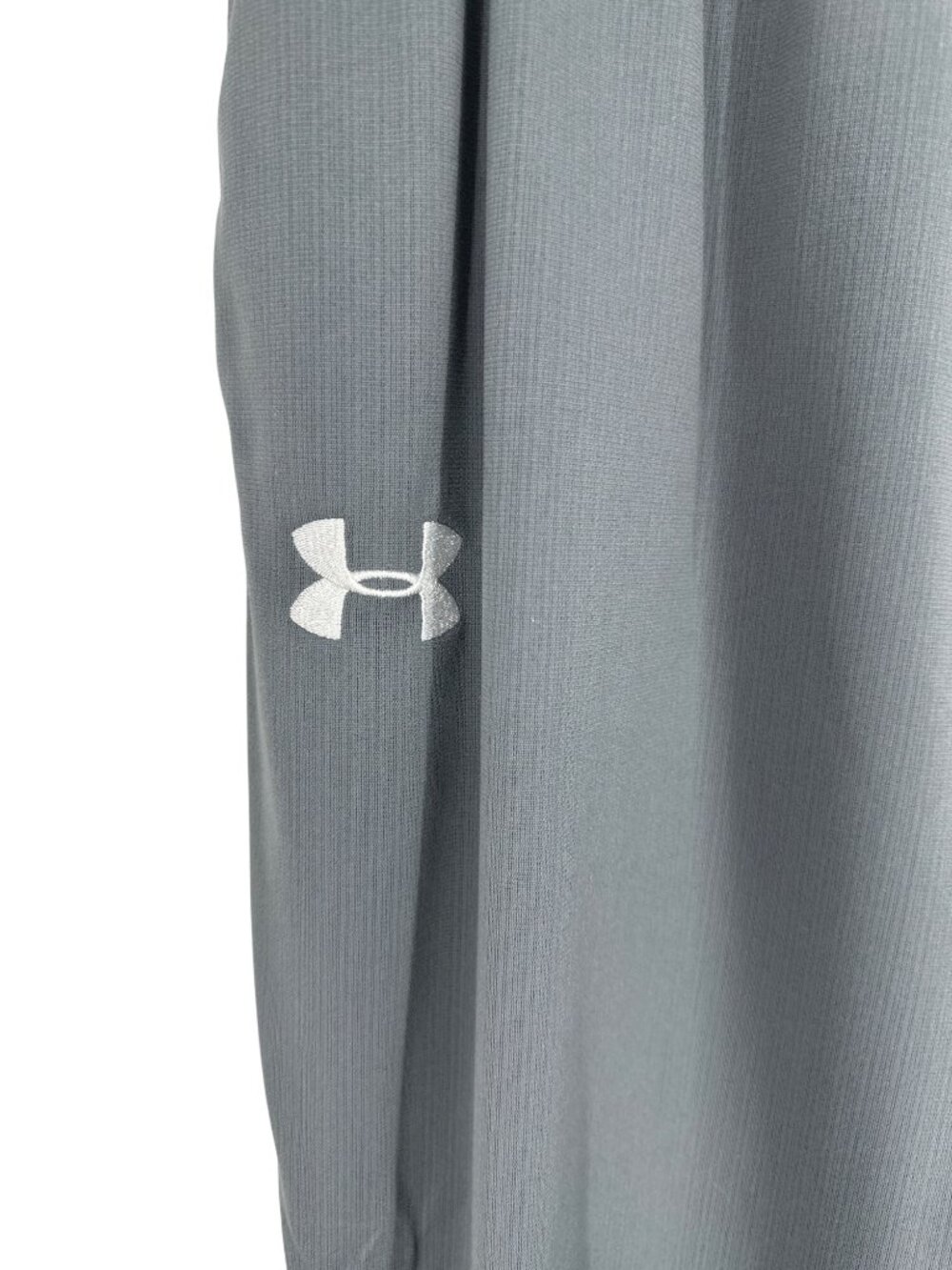 Under Armour Men's Full-Zip Gray & Blue Tracksuit Set With Logo Size XL - Picture 8 of 16